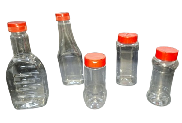 Clear Spice PET Jars in Bahrain