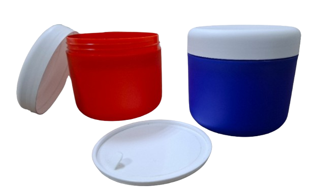 Cosmetic HDPE Jars With Lids in Qatar
